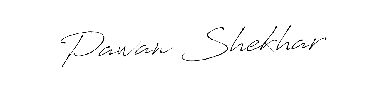 Design your own signature with our free online signature maker. With this signature software, you can create a handwritten (Antro_Vectra) signature for name Pawan Shekhar. Pawan Shekhar signature style 6 images and pictures png
