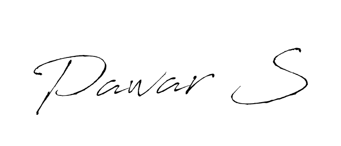 How to make Pawar S signature? Antro_Vectra is a professional autograph style. Create handwritten signature for Pawar S name. Pawar S signature style 6 images and pictures png