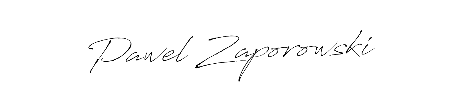 How to make Pawel Zaporowski signature? Antro_Vectra is a professional autograph style. Create handwritten signature for Pawel Zaporowski name. Pawel Zaporowski signature style 6 images and pictures png