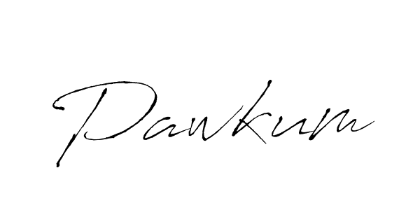 Create a beautiful signature design for name Pawkum. With this signature (Antro_Vectra) fonts, you can make a handwritten signature for free. Pawkum signature style 6 images and pictures png