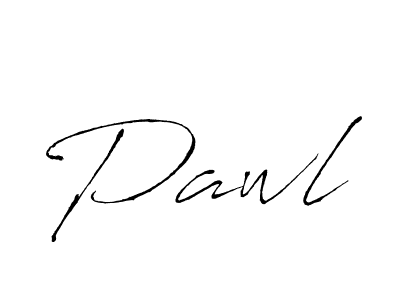 Use a signature maker to create a handwritten signature online. With this signature software, you can design (Antro_Vectra) your own signature for name Pawl. Pawl signature style 6 images and pictures png