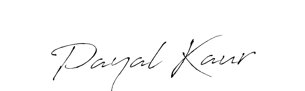 How to make Payal Kaur name signature. Use Antro_Vectra style for creating short signs online. This is the latest handwritten sign. Payal Kaur signature style 6 images and pictures png