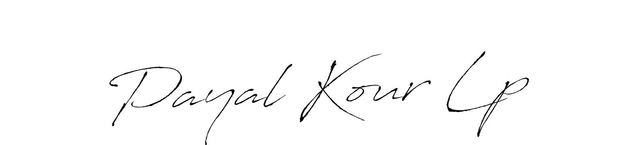 Antro_Vectra is a professional signature style that is perfect for those who want to add a touch of class to their signature. It is also a great choice for those who want to make their signature more unique. Get Payal Kour Lp name to fancy signature for free. Payal Kour Lp signature style 6 images and pictures png