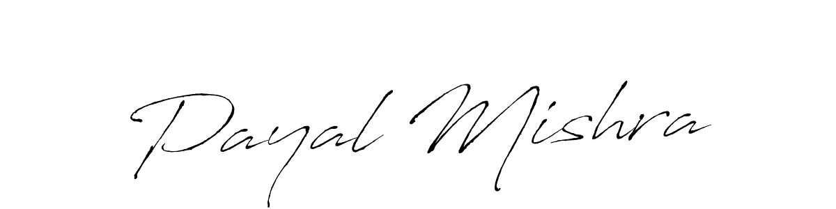 Payal Mishra stylish signature style. Best Handwritten Sign (Antro_Vectra) for my name. Handwritten Signature Collection Ideas for my name Payal Mishra. Payal Mishra signature style 6 images and pictures png