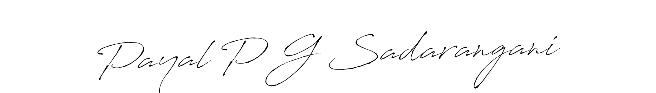 How to Draw Payal P G Sadarangani signature style? Antro_Vectra is a latest design signature styles for name Payal P G Sadarangani. Payal P G Sadarangani signature style 6 images and pictures png