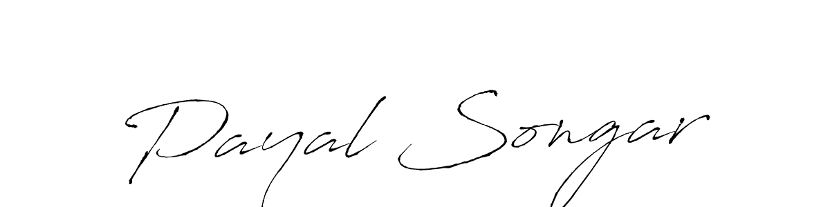 Use a signature maker to create a handwritten signature online. With this signature software, you can design (Antro_Vectra) your own signature for name Payal Songar. Payal Songar signature style 6 images and pictures png