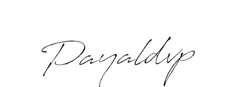 Create a beautiful signature design for name Payaldvp. With this signature (Antro_Vectra) fonts, you can make a handwritten signature for free. Payaldvp signature style 6 images and pictures png