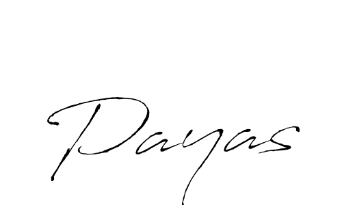 Use a signature maker to create a handwritten signature online. With this signature software, you can design (Antro_Vectra) your own signature for name Payas. Payas signature style 6 images and pictures png