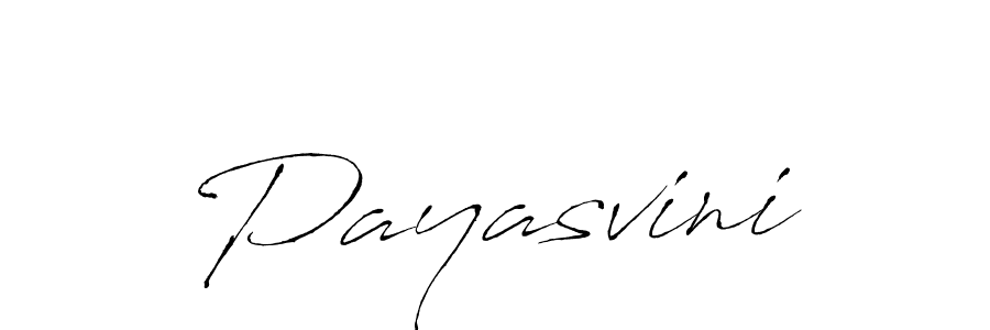 Use a signature maker to create a handwritten signature online. With this signature software, you can design (Antro_Vectra) your own signature for name Payasvini. Payasvini signature style 6 images and pictures png