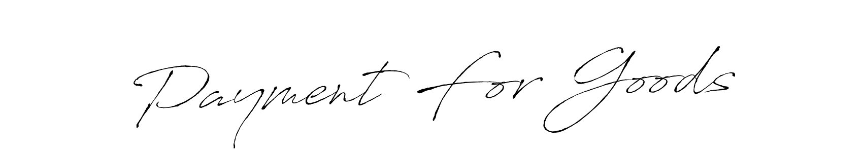 How to Draw Payment For Goods signature style? Antro_Vectra is a latest design signature styles for name Payment For Goods. Payment For Goods signature style 6 images and pictures png