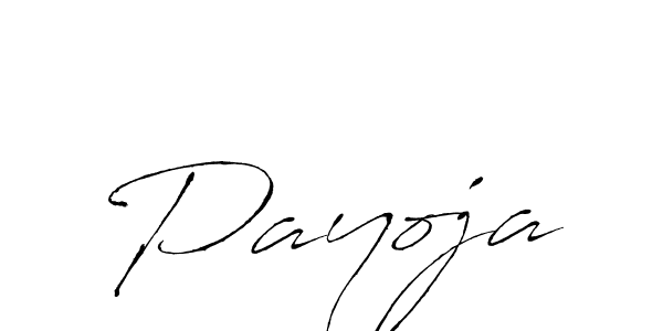 Also we have Payoja name is the best signature style. Create professional handwritten signature collection using Antro_Vectra autograph style. Payoja signature style 6 images and pictures png