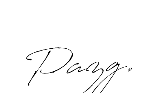 Antro_Vectra is a professional signature style that is perfect for those who want to add a touch of class to their signature. It is also a great choice for those who want to make their signature more unique. Get Pazg. name to fancy signature for free. Pazg. signature style 6 images and pictures png