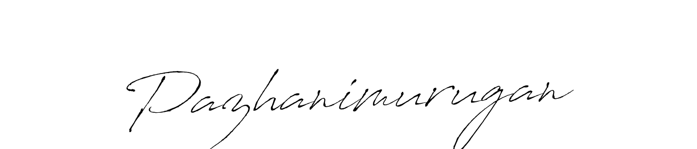 Make a beautiful signature design for name Pazhanimurugan. With this signature (Antro_Vectra) style, you can create a handwritten signature for free. Pazhanimurugan signature style 6 images and pictures png