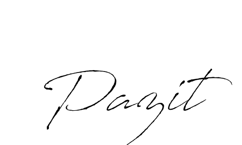 Similarly Antro_Vectra is the best handwritten signature design. Signature creator online .You can use it as an online autograph creator for name Pazit. Pazit signature style 6 images and pictures png