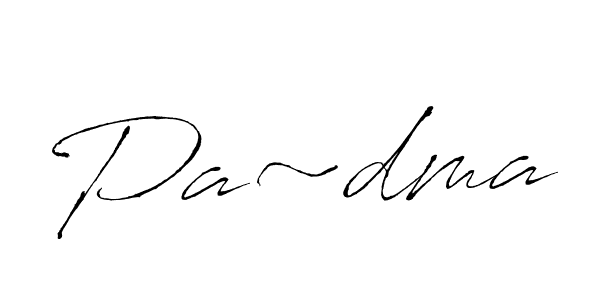 Make a beautiful signature design for name Pa~dma. Use this online signature maker to create a handwritten signature for free. Pa~dma signature style 6 images and pictures png