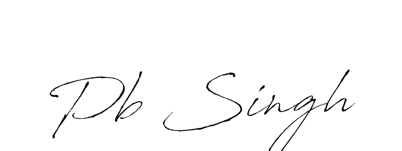 How to Draw Pb Singh signature style? Antro_Vectra is a latest design signature styles for name Pb Singh. Pb Singh signature style 6 images and pictures png