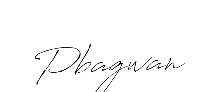 Design your own signature with our free online signature maker. With this signature software, you can create a handwritten (Antro_Vectra) signature for name Pbagwan. Pbagwan signature style 6 images and pictures png