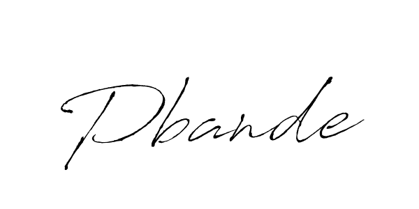 Make a beautiful signature design for name Pbande. Use this online signature maker to create a handwritten signature for free. Pbande signature style 6 images and pictures png