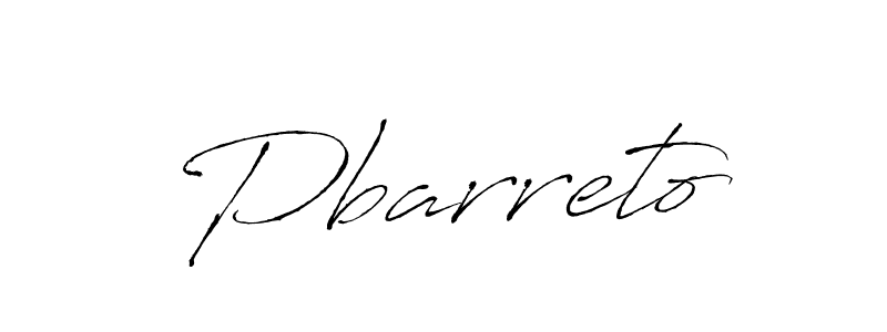 Use a signature maker to create a handwritten signature online. With this signature software, you can design (Antro_Vectra) your own signature for name Pbarreto. Pbarreto signature style 6 images and pictures png