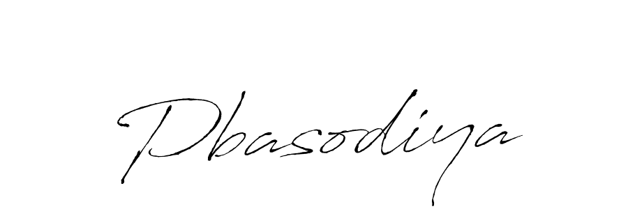 Design your own signature with our free online signature maker. With this signature software, you can create a handwritten (Antro_Vectra) signature for name Pbasodiya. Pbasodiya signature style 6 images and pictures png
