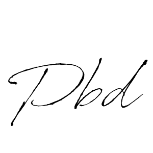 Design your own signature with our free online signature maker. With this signature software, you can create a handwritten (Antro_Vectra) signature for name Pbd. Pbd signature style 6 images and pictures png