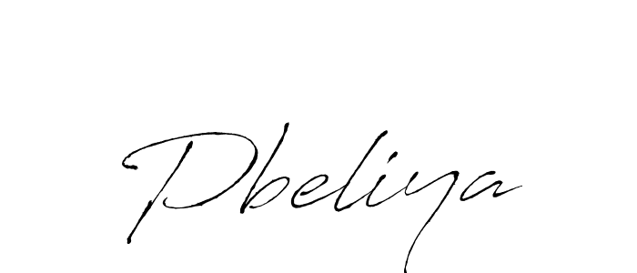 Create a beautiful signature design for name Pbeliya. With this signature (Antro_Vectra) fonts, you can make a handwritten signature for free. Pbeliya signature style 6 images and pictures png