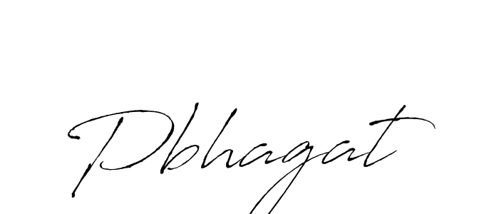 Create a beautiful signature design for name Pbhagat. With this signature (Antro_Vectra) fonts, you can make a handwritten signature for free. Pbhagat signature style 6 images and pictures png