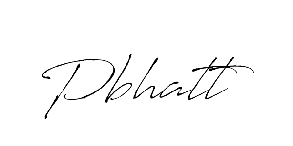 How to Draw Pbhatt signature style? Antro_Vectra is a latest design signature styles for name Pbhatt. Pbhatt signature style 6 images and pictures png
