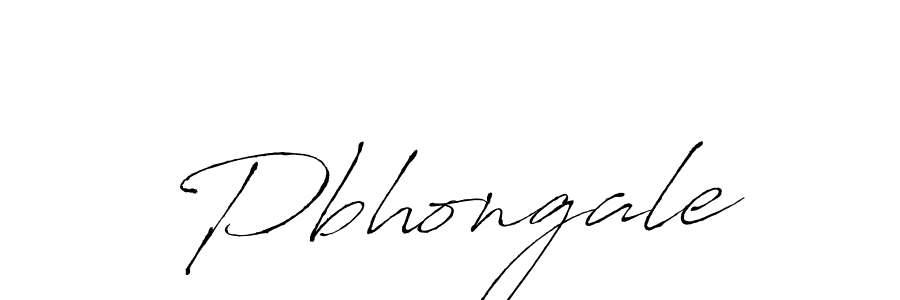 It looks lik you need a new signature style for name Pbhongale. Design unique handwritten (Antro_Vectra) signature with our free signature maker in just a few clicks. Pbhongale signature style 6 images and pictures png