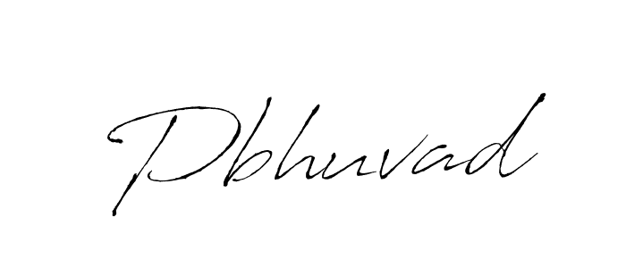 How to make Pbhuvad signature? Antro_Vectra is a professional autograph style. Create handwritten signature for Pbhuvad name. Pbhuvad signature style 6 images and pictures png