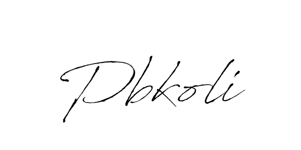 Also You can easily find your signature by using the search form. We will create Pbkoli name handwritten signature images for you free of cost using Antro_Vectra sign style. Pbkoli signature style 6 images and pictures png