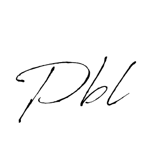 Create a beautiful signature design for name Pbl. With this signature (Antro_Vectra) fonts, you can make a handwritten signature for free. Pbl signature style 6 images and pictures png