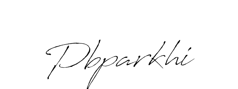 Pbparkhi stylish signature style. Best Handwritten Sign (Antro_Vectra) for my name. Handwritten Signature Collection Ideas for my name Pbparkhi. Pbparkhi signature style 6 images and pictures png