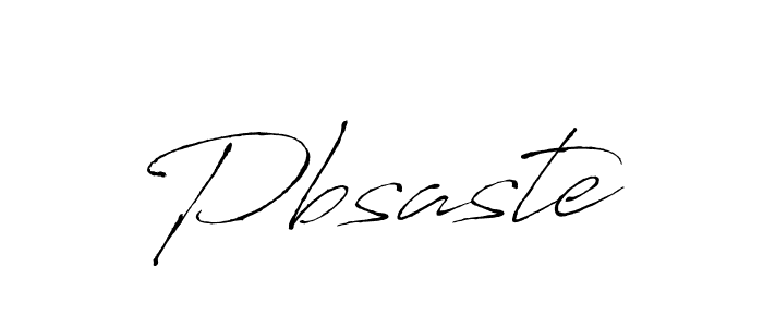 How to make Pbsaste name signature. Use Antro_Vectra style for creating short signs online. This is the latest handwritten sign. Pbsaste signature style 6 images and pictures png