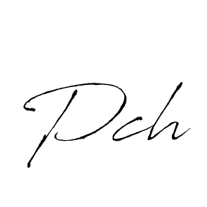 Also we have Pch name is the best signature style. Create professional handwritten signature collection using Antro_Vectra autograph style. Pch signature style 6 images and pictures png