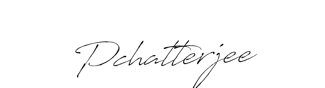 Design your own signature with our free online signature maker. With this signature software, you can create a handwritten (Antro_Vectra) signature for name Pchatterjee. Pchatterjee signature style 6 images and pictures png