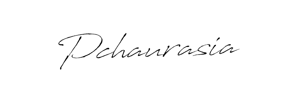Create a beautiful signature design for name Pchaurasia. With this signature (Antro_Vectra) fonts, you can make a handwritten signature for free. Pchaurasia signature style 6 images and pictures png