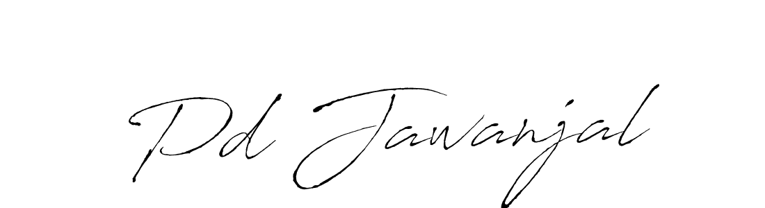 How to make Pd Jawanjal signature? Antro_Vectra is a professional autograph style. Create handwritten signature for Pd Jawanjal name. Pd Jawanjal signature style 6 images and pictures png