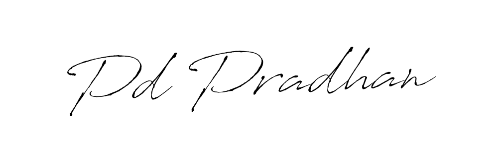 The best way (Antro_Vectra) to make a short signature is to pick only two or three words in your name. The name Pd Pradhan include a total of six letters. For converting this name. Pd Pradhan signature style 6 images and pictures png