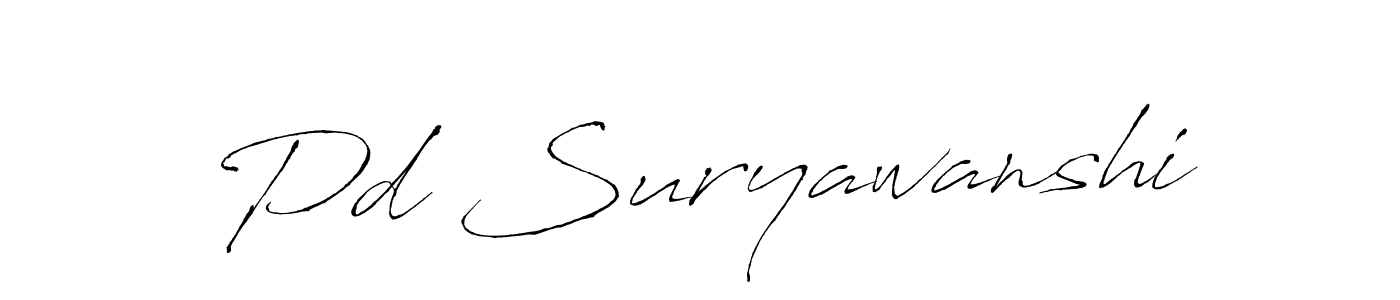Also You can easily find your signature by using the search form. We will create Pd Suryawanshi name handwritten signature images for you free of cost using Antro_Vectra sign style. Pd Suryawanshi signature style 6 images and pictures png