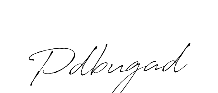 How to make Pdbugad signature? Antro_Vectra is a professional autograph style. Create handwritten signature for Pdbugad name. Pdbugad signature style 6 images and pictures png