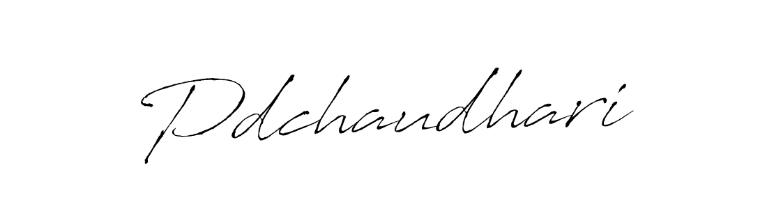 You should practise on your own different ways (Antro_Vectra) to write your name (Pdchaudhari) in signature. don't let someone else do it for you. Pdchaudhari signature style 6 images and pictures png