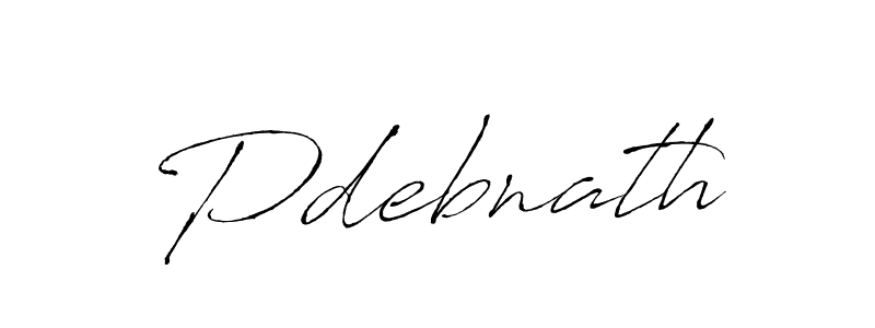 You should practise on your own different ways (Antro_Vectra) to write your name (Pdebnath) in signature. don't let someone else do it for you. Pdebnath signature style 6 images and pictures png