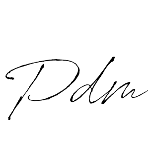 Use a signature maker to create a handwritten signature online. With this signature software, you can design (Antro_Vectra) your own signature for name Pdm. Pdm signature style 6 images and pictures png