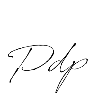 You should practise on your own different ways (Antro_Vectra) to write your name (Pdp) in signature. don't let someone else do it for you. Pdp signature style 6 images and pictures png