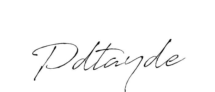 Make a beautiful signature design for name Pdtayde. Use this online signature maker to create a handwritten signature for free. Pdtayde signature style 6 images and pictures png