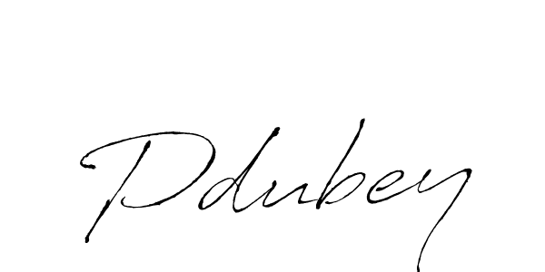 The best way (Antro_Vectra) to make a short signature is to pick only two or three words in your name. The name Pdubey include a total of six letters. For converting this name. Pdubey signature style 6 images and pictures png