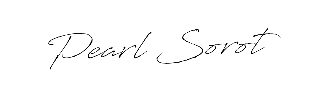 Design your own signature with our free online signature maker. With this signature software, you can create a handwritten (Antro_Vectra) signature for name Pearl Sorot. Pearl Sorot signature style 6 images and pictures png