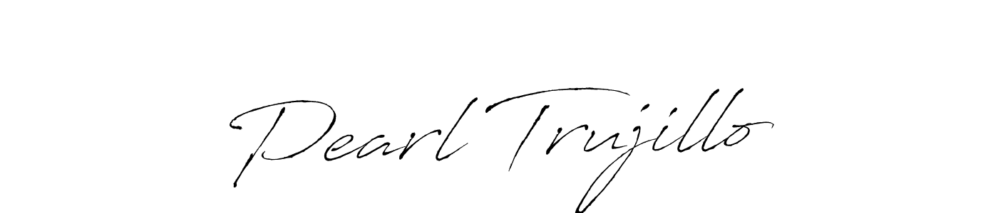 Use a signature maker to create a handwritten signature online. With this signature software, you can design (Antro_Vectra) your own signature for name Pearl Trujillo. Pearl Trujillo signature style 6 images and pictures png