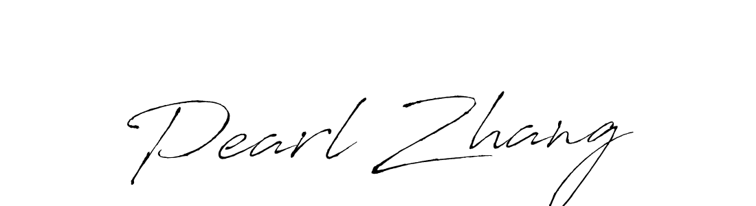 You should practise on your own different ways (Antro_Vectra) to write your name (Pearl Zhang) in signature. don't let someone else do it for you. Pearl Zhang signature style 6 images and pictures png